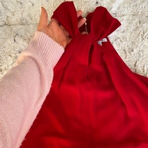 Naked Zebra Twist Halter Dress